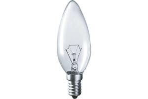 Электролампочка Navigator свеча B 60W 230V E14 CL 94304