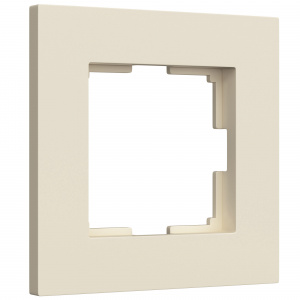 Рамка 1я Werkel Slab айвори матовый