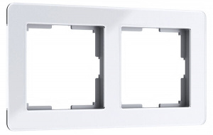 Рамка 2я Werkel Acrylic белый