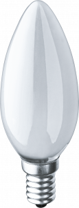 Электролампочка Navigator свеча B 60W 230V E14 FR 94309