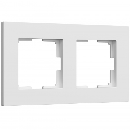 Рамка 2я Werkel Slab белый матовый
