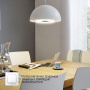 Управляемя светодиодная лампа FAN LAMP 24W+4W / 2136 Лм E27 R-ON/OFF-NW-270x143-white-220-ip20