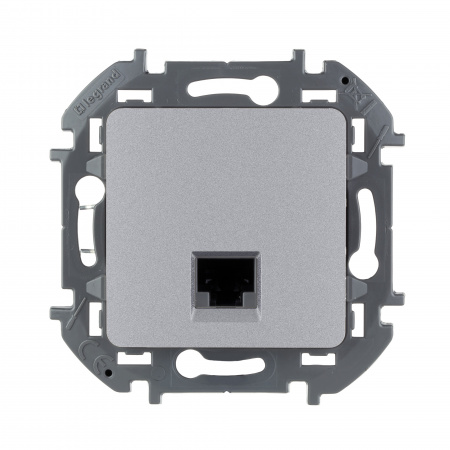 Розетка информационная RJ 45 - категория 5e UTP Legrand INSPIRIA Алюминий