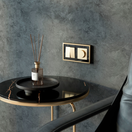 Диммер Werkel (шампань) БЕЗ РАМКИ