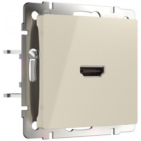 Розетка HDMI Werkel (слоновая кость) БЕЗ РАМКИ