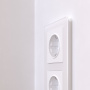 Рамка 2я Werkel Acrylic белый