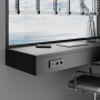 Розетка PC RJ-45 Werkel (графит акрил) БЕЗ РАМКИ