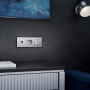 Розетка PC RJ-45 Werkel (серебро) БЕЗ РАМКИ